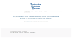 Desktop Screenshot of engineeringsolutionsservices.net